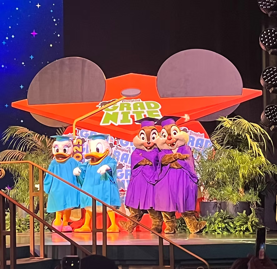 graduation night event held at Disney theme parks